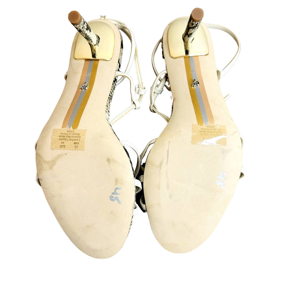 Sam Edelman Wrap Heels Size 10 - Picture 5 of 5